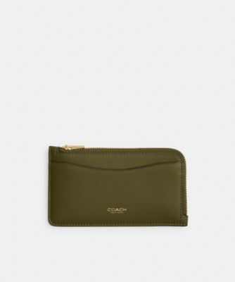 ＜COACH＞ニューヨーク　ジップ　カード　ケース